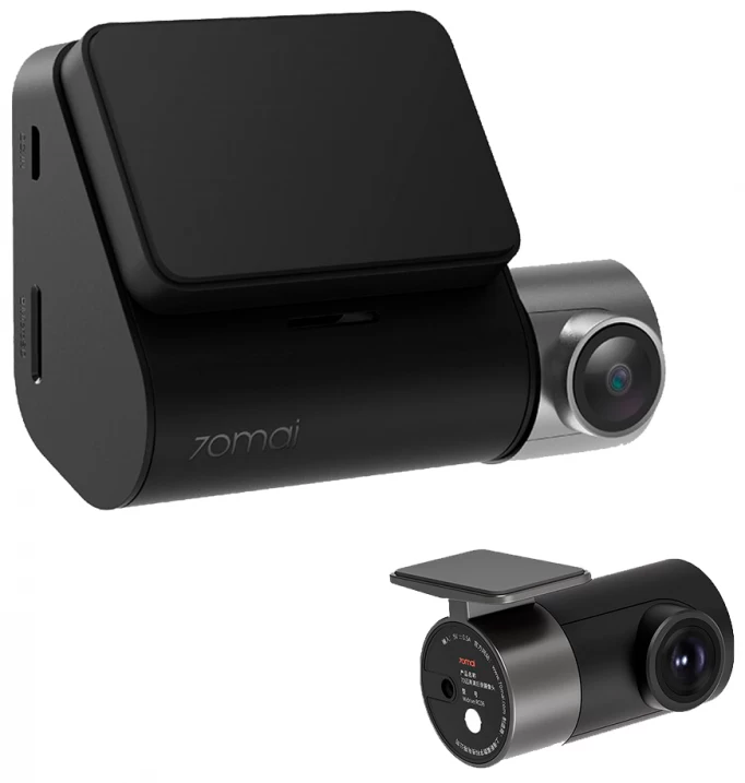 Видеорегистратор 70Mai Dash Cam Pro Plus+Rear Cam Set A500S