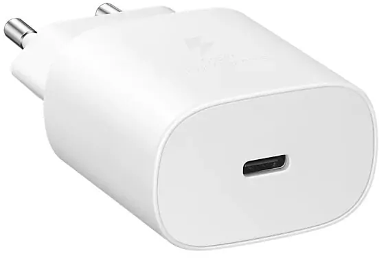 Сетевое зарядное устройство Samsung USB-C 25W, Белое (EP-TA800NWEG)