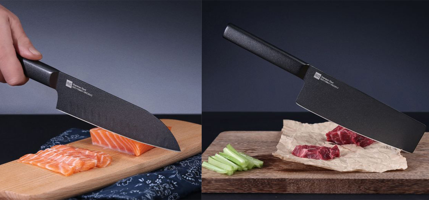 XiaoMi Huo Hou Black Heat Knife Set